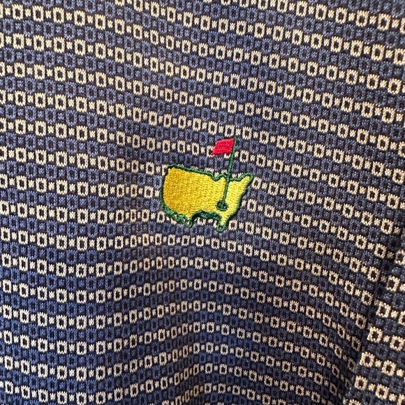 Masters Collection Amen Corner Golf Polo Men's Size XL Short Sleeves Navy Blue - Picture 3 of 9